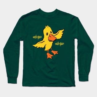 This duck is friendly Long Sleeve T-Shirt